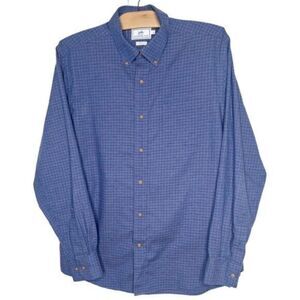 Southern Tide Cotton Trim‎ Fit Long Sleeve Button Down Shirt Size large
